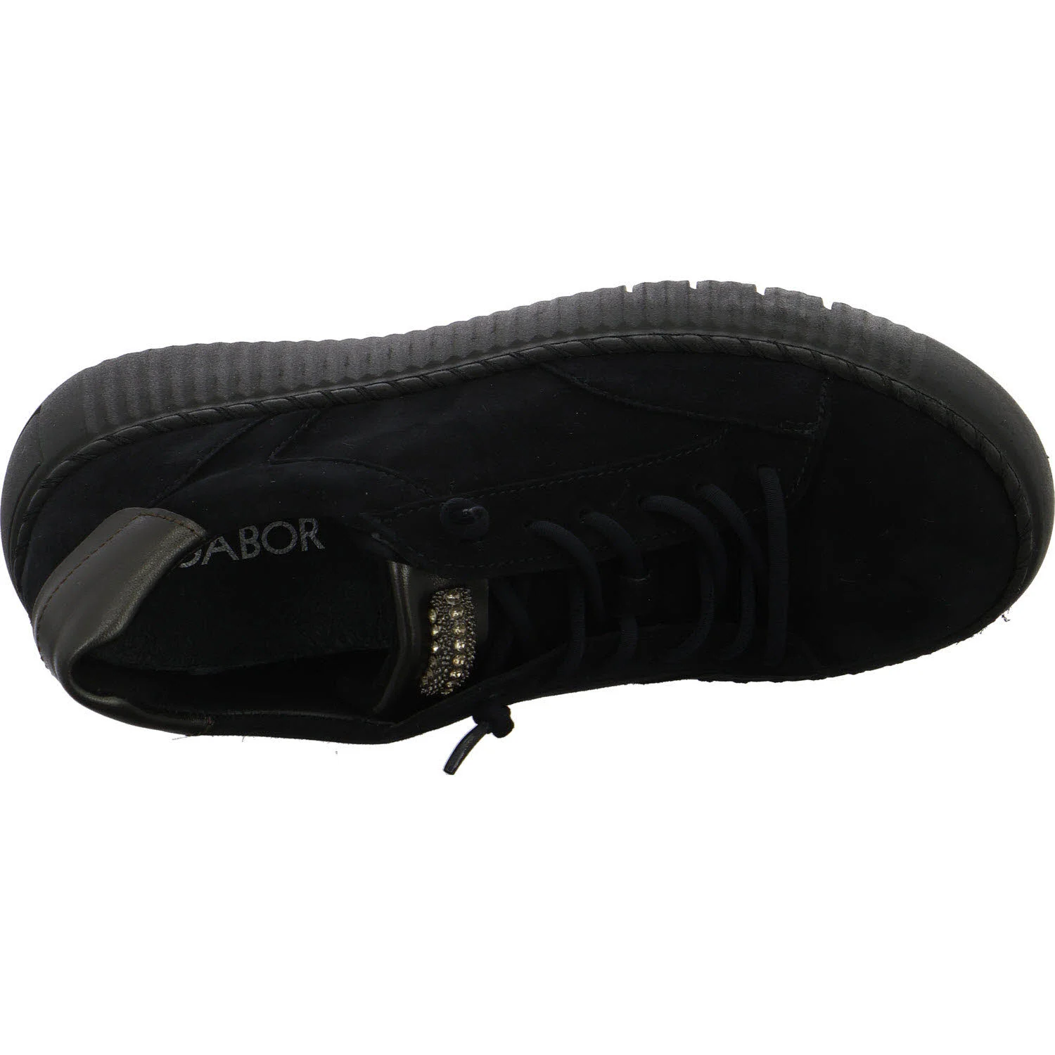 Gabor Damen Slipper 6014.01.003 6014.01 black F (schmal/normal)