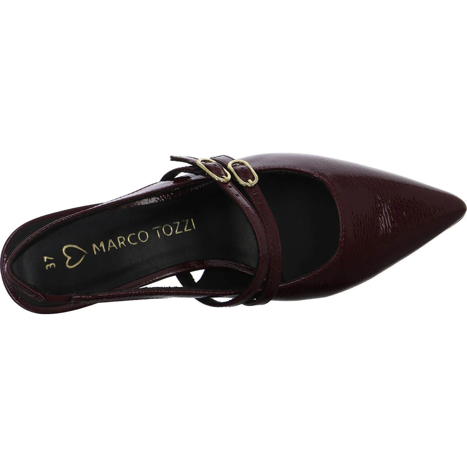 Marco Tozzi Damen Sling 2-29508-45/530 2-29508-45 chianti patent normal