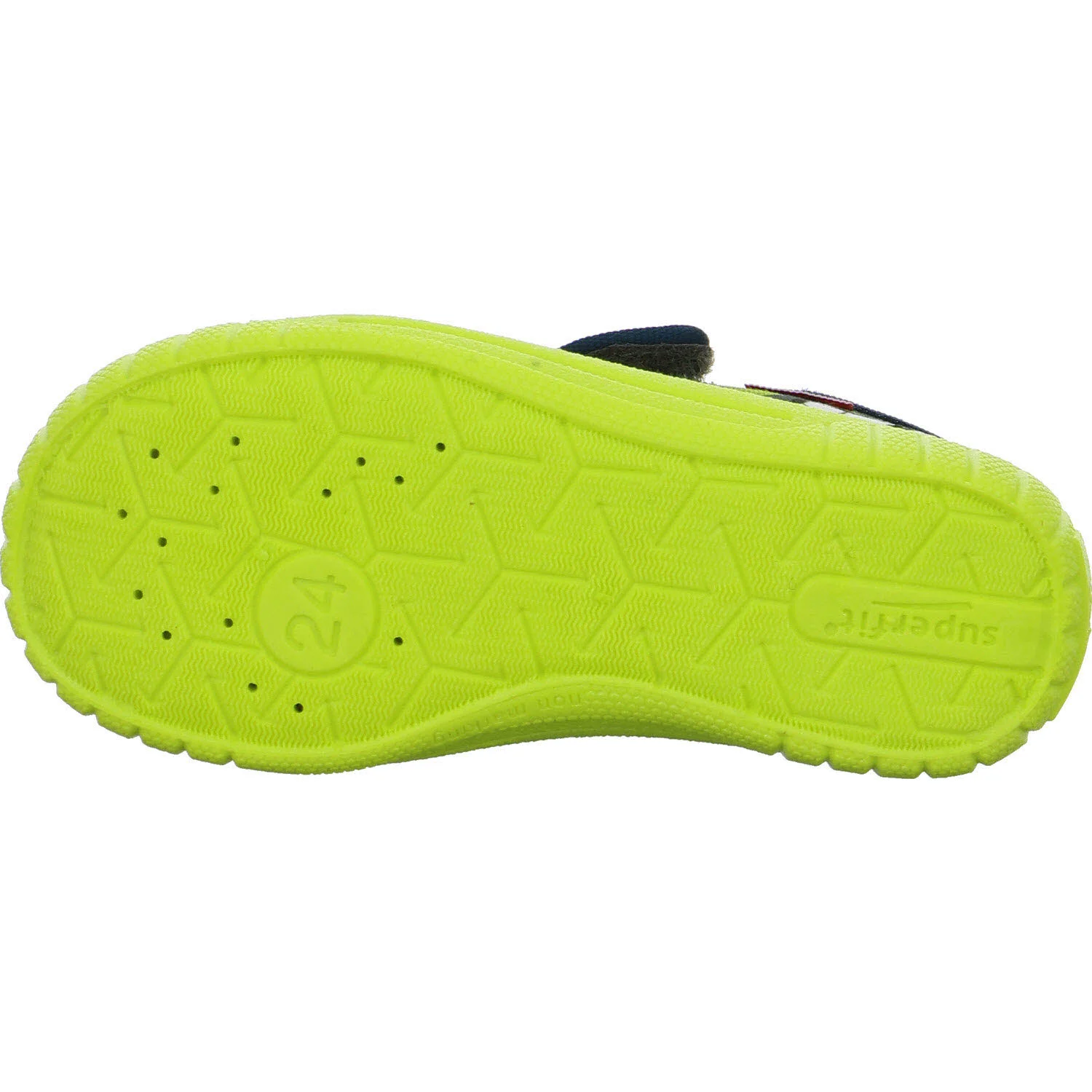 Superfit Kinder Hausschuhe 1-000279-7060 Bill grün/mehrfarbig WMS mittel