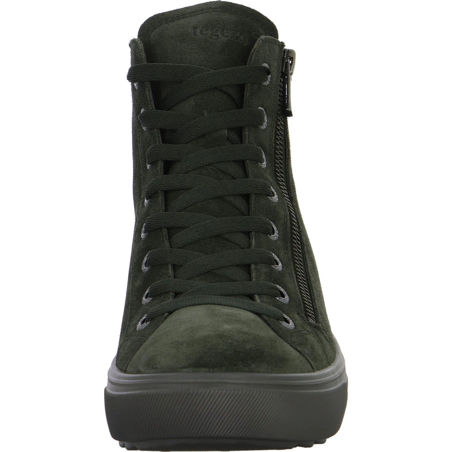 Legero Damen Schnürstiefel warm 2-000476-7950 Milena bean green (grün) H (weit)