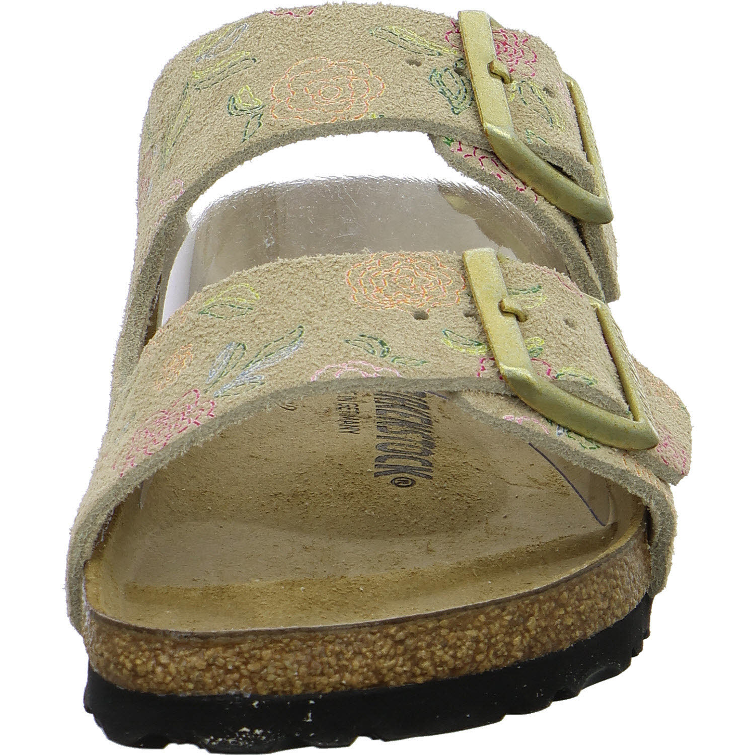BIRKENSTOCK Pantoletten 1031736 Arizona sandcastle flower print schmal