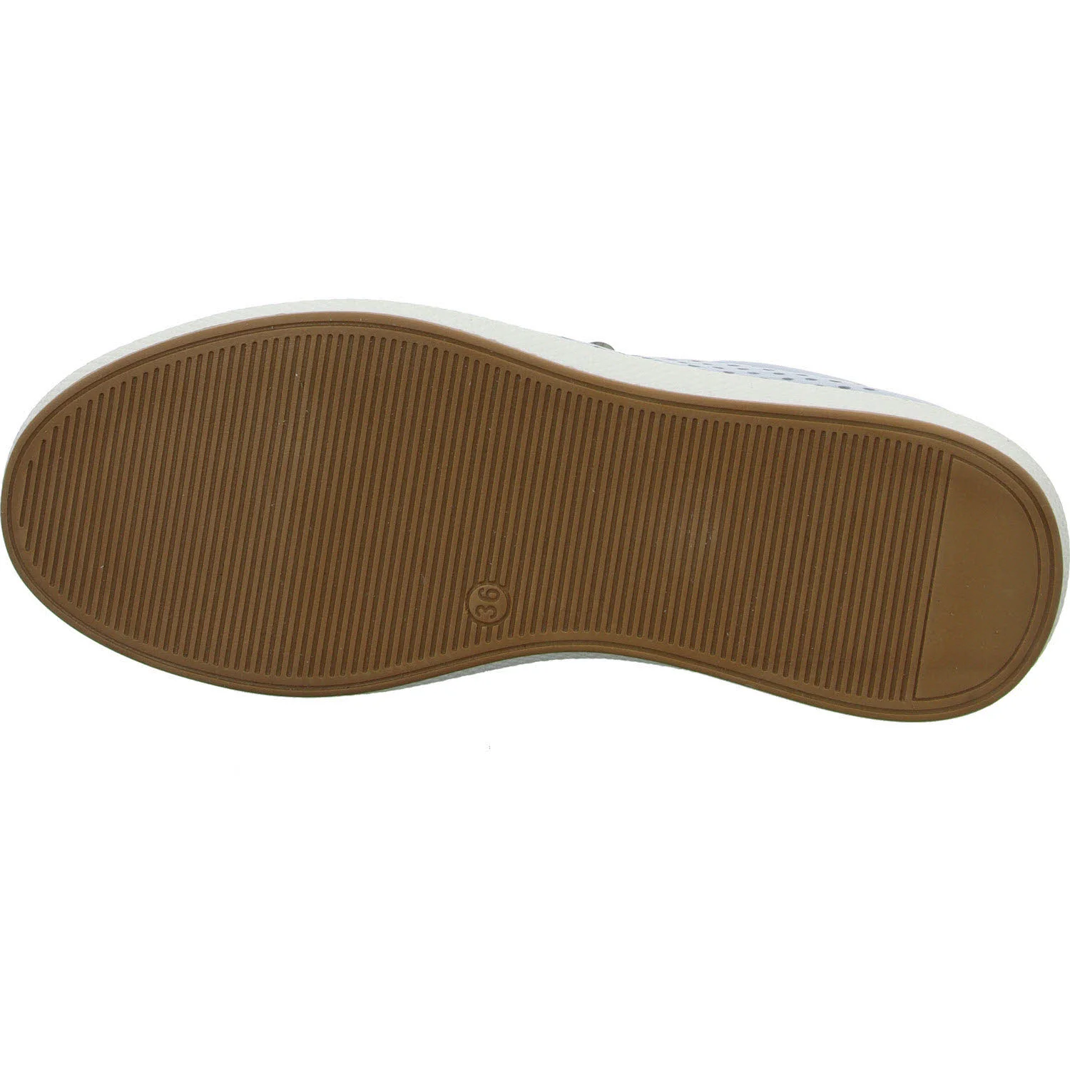 Andrea Conti Damen Slipper 0671000/828 0671000 pastellblau/weiss normal