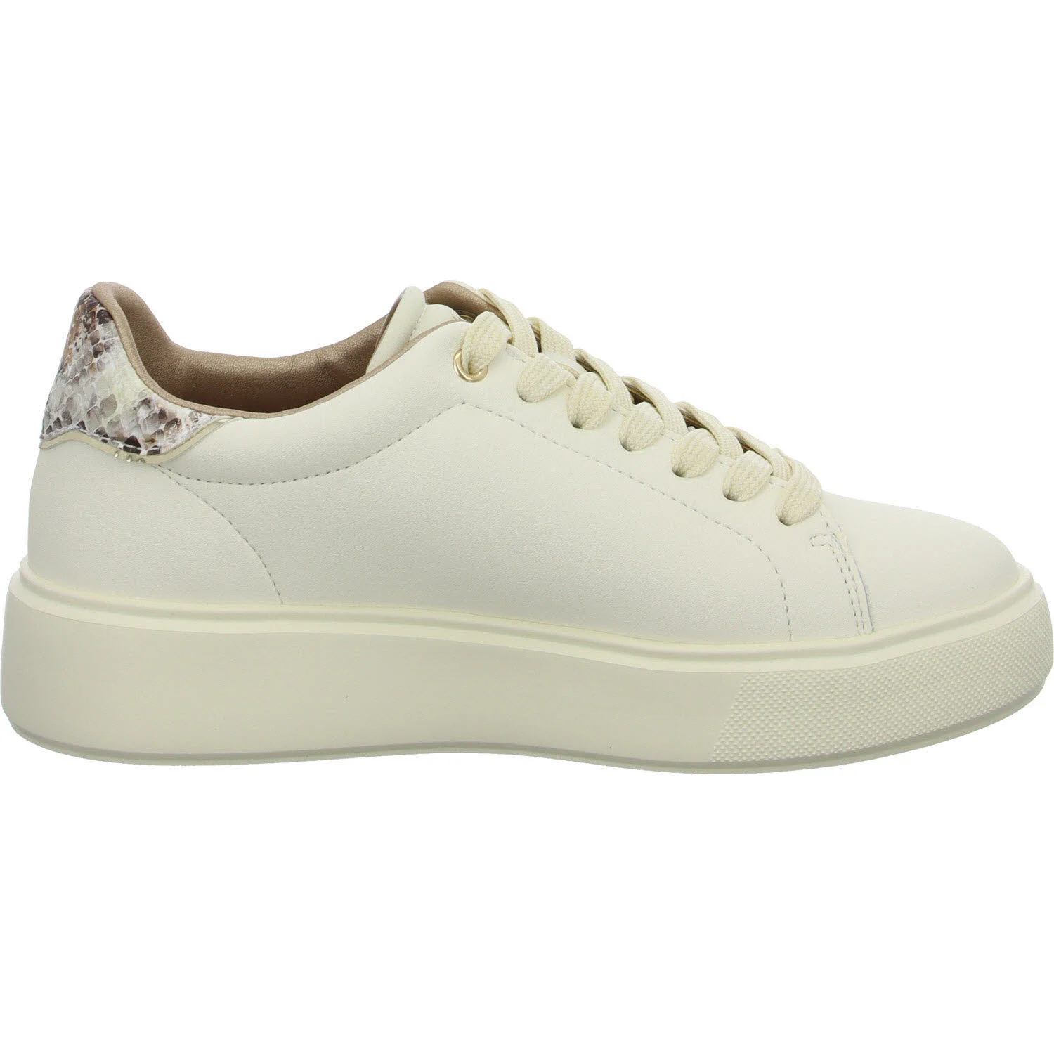 Blauer Damen Schnürschuhe F5VENUS01/PYT VENUS01 cream/pyton normal