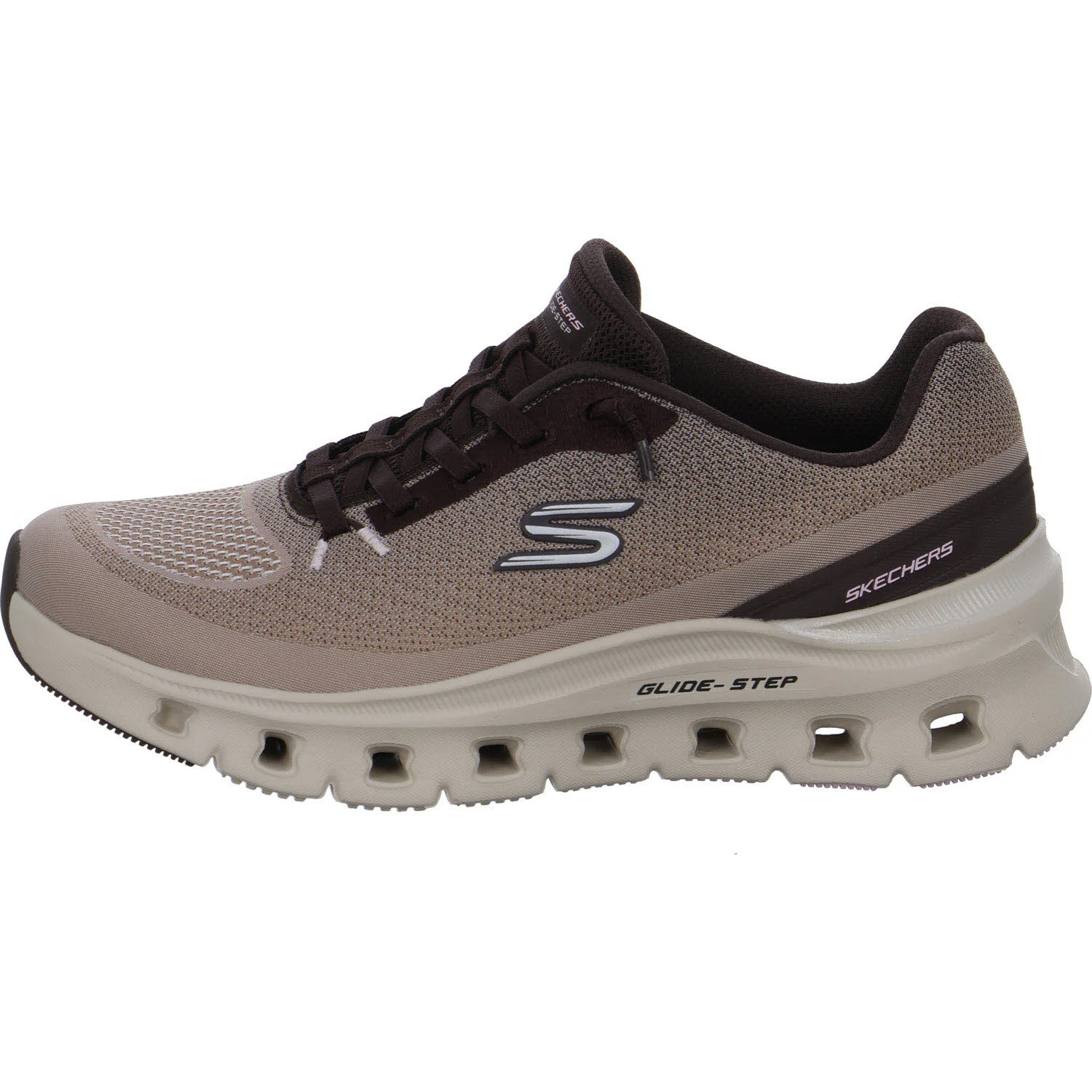 Skechers Damen Slipper 150437 BRN Glide-Step Pro - Soft Mirage brown normal