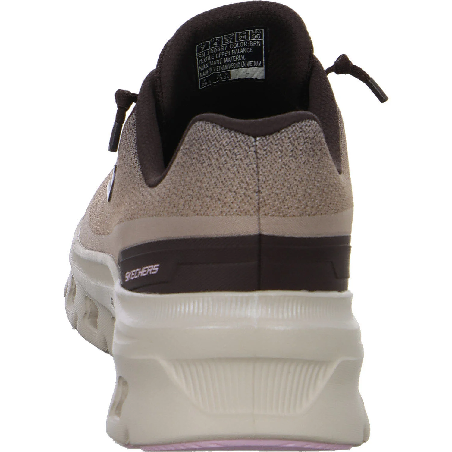 Skechers Damen Slipper 150437 BRN Glide-Step Pro - Soft Mirage brown normal