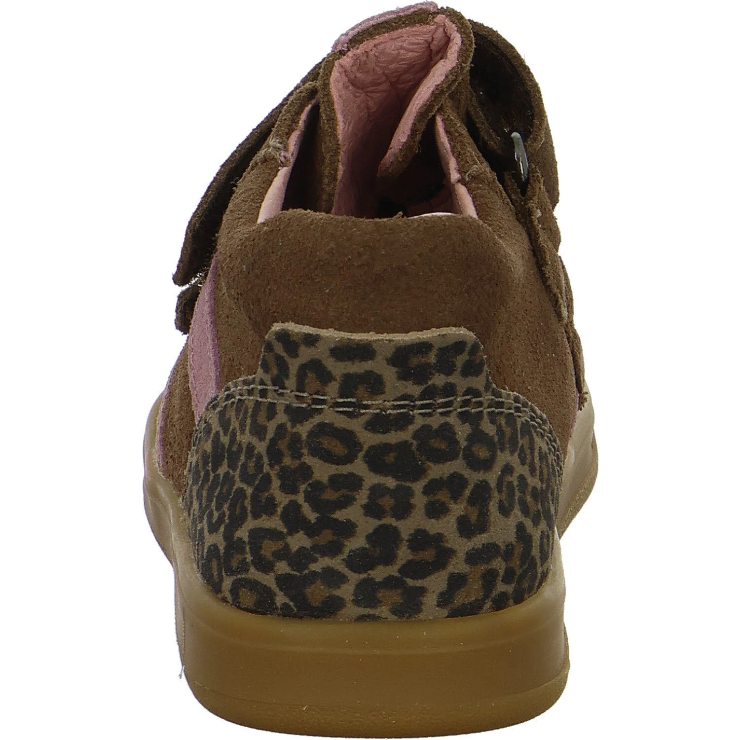 Ricosta Kinderschuh zum Schlupfen 50 2402802/270 Nero kastanie/rosa WMS mittel