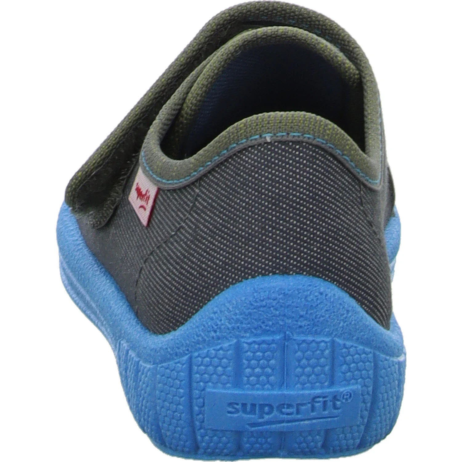Superfit Kinder Hausschuhe 1-800278-2060 Bill grau/hellblau WMS mittel