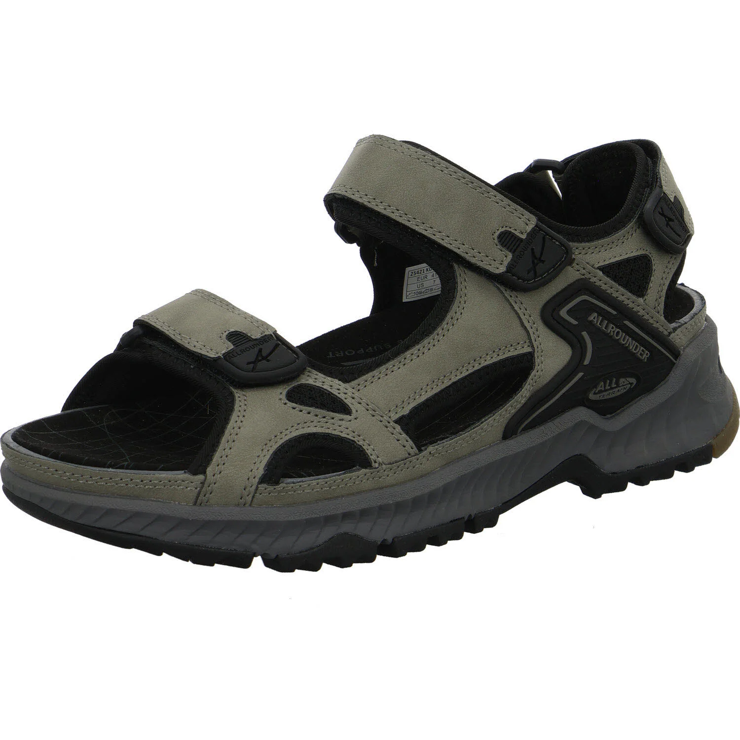Allrounder by Mephisto Herren Sandalen P2007783 Honduras fallen rock normal