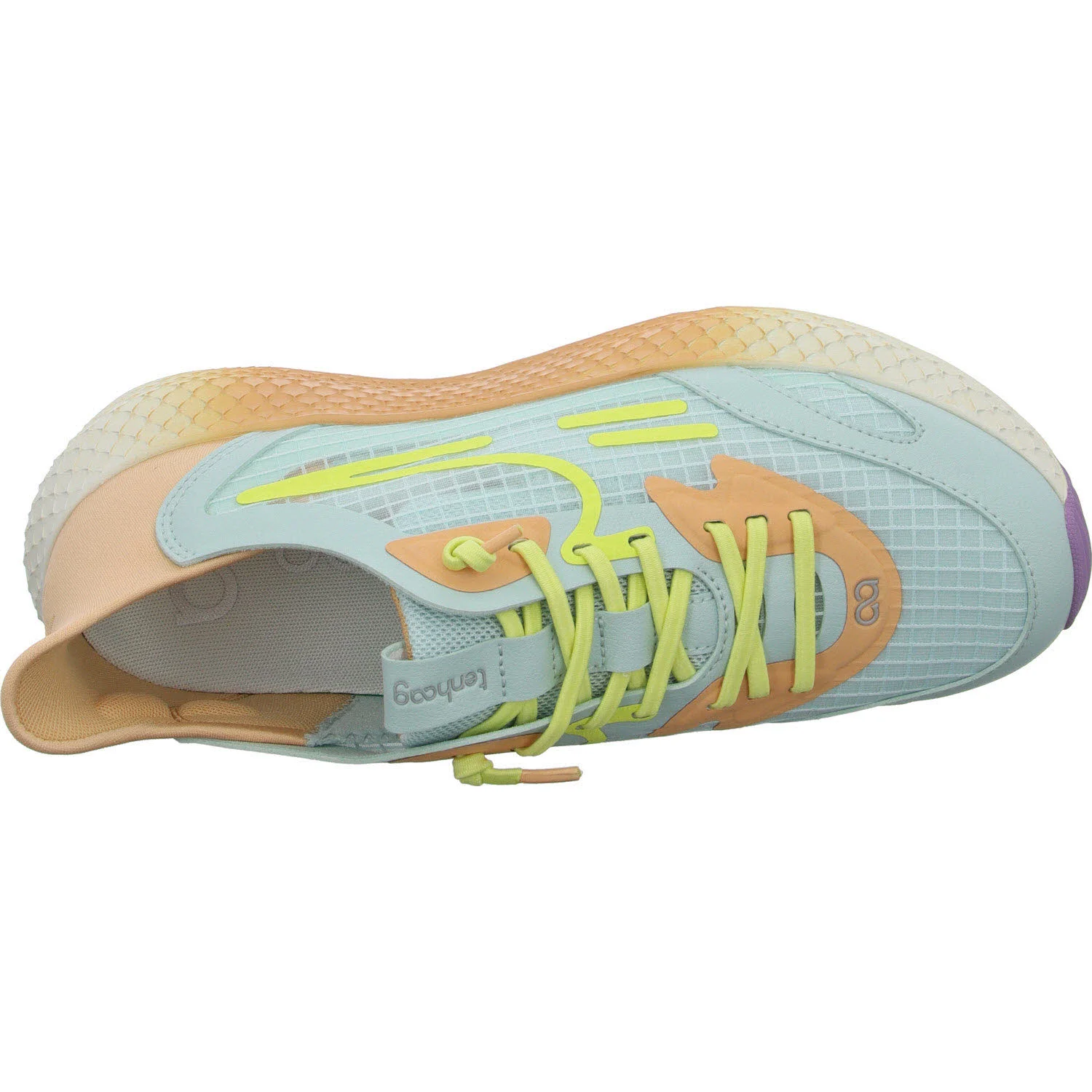 tenhaag Damen Slipper 0025-079 easyhaag sky/peach/butter normal