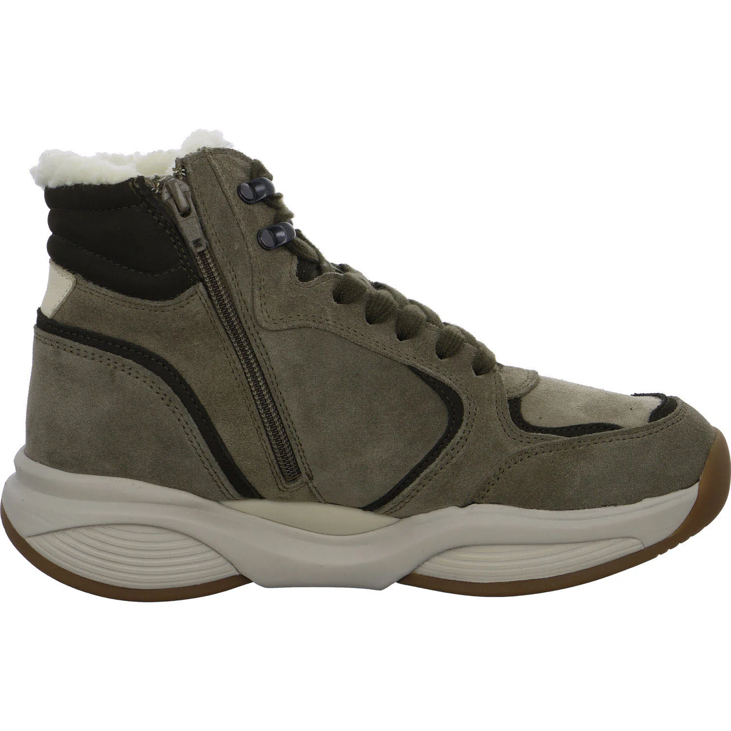 Element 7 von 8 (Bild) – Xsensible Damen Schnürstiefel warm 32007.2/501-HX SWX24 taupe HX (weit)