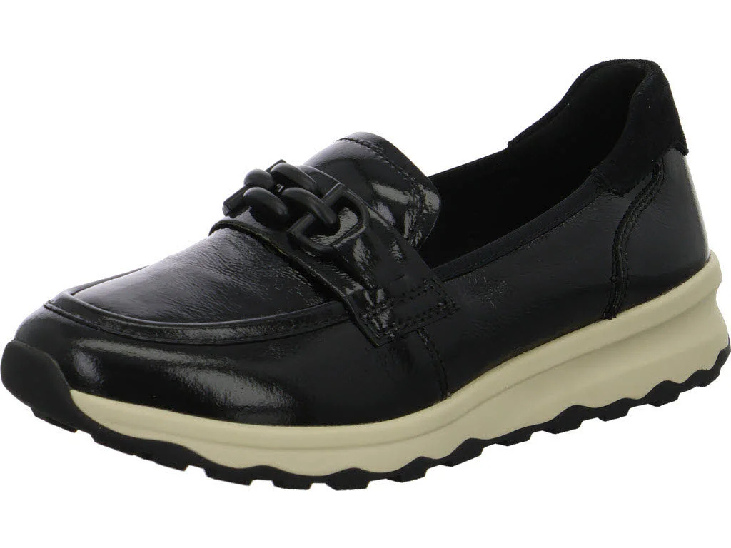 Caprice Damen Slipper 9-24701-47-017 9-24701-47 black naplack H (weit)