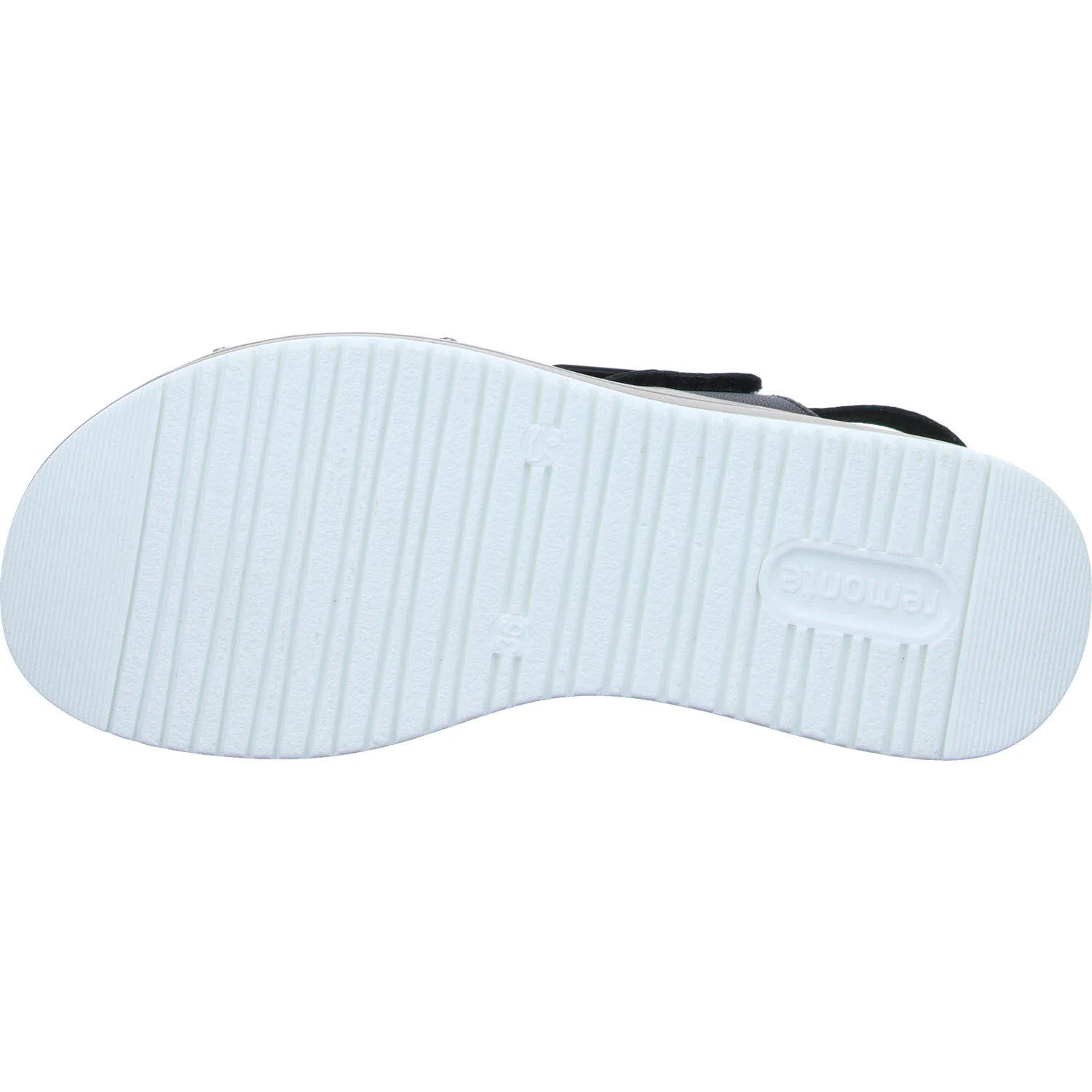 Remonte Damen Sandalen D1J53-02 D1J53 schwarz-crema/schwarz F 1/2 (normal)