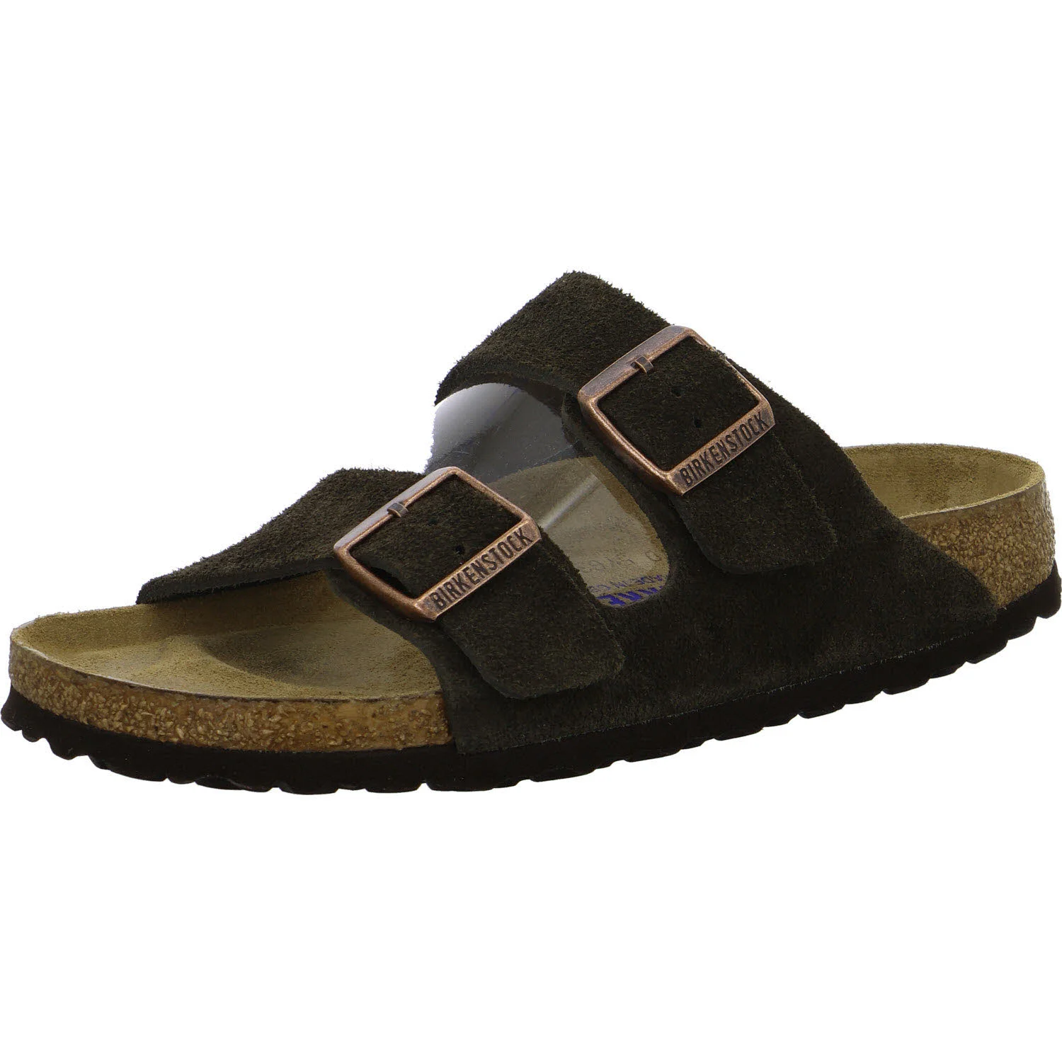 BIRKENSTOCK Pantoletten 951313 Arizona Soft Footbed mocca schmal