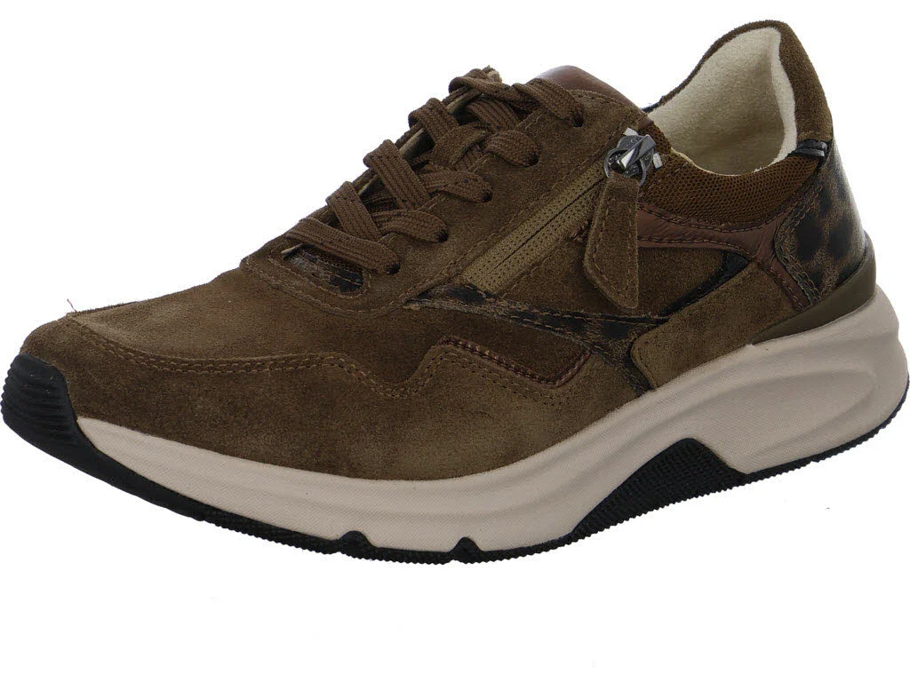 Gabor Rollingsoft Damen Schnürschuhe 0103.01.012 0103.01 whisky kombi normal