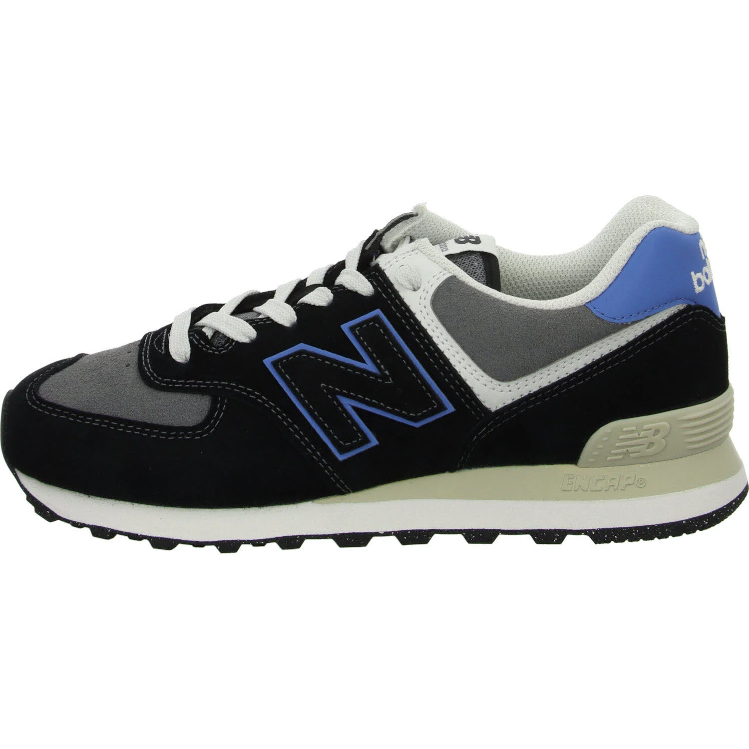 Element 6 von 8 (Bild) – New Balance Herren Schnürschuhe U574QRB Classic Running black/blue agate normal