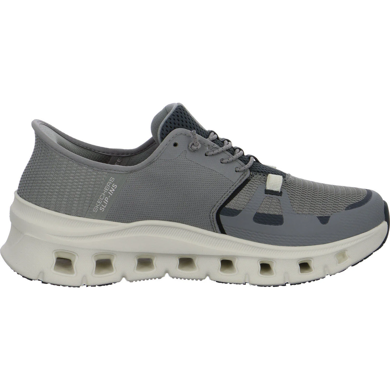 Skechers Herren Slipper 200337EC GYCC Glide-Step Pro SR grey/charcaol normal