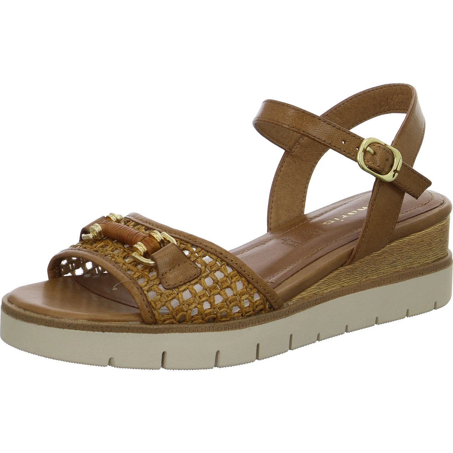 Tamaris Damen Sandalen 1-28215-46/305 1-28215-46 cognac normal