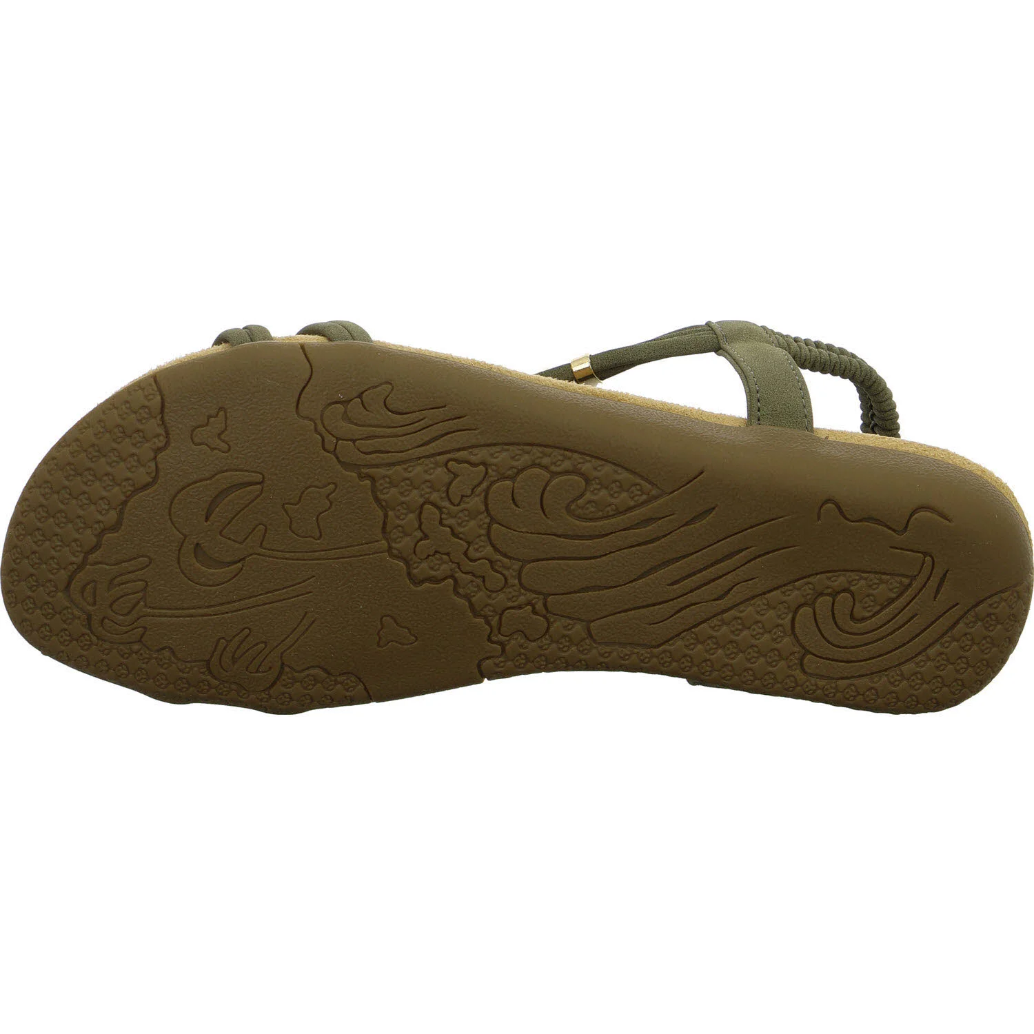2go Fashion Damen Sandalen 8018843-77 8018843 oliv normal