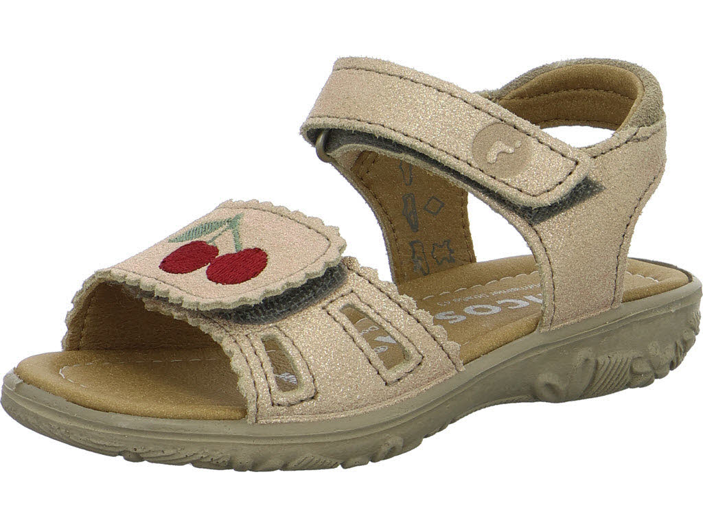 Ricosta Kinder Sandalen 50 6402402/620 Mima bronce (Kirsche) WMS mittel