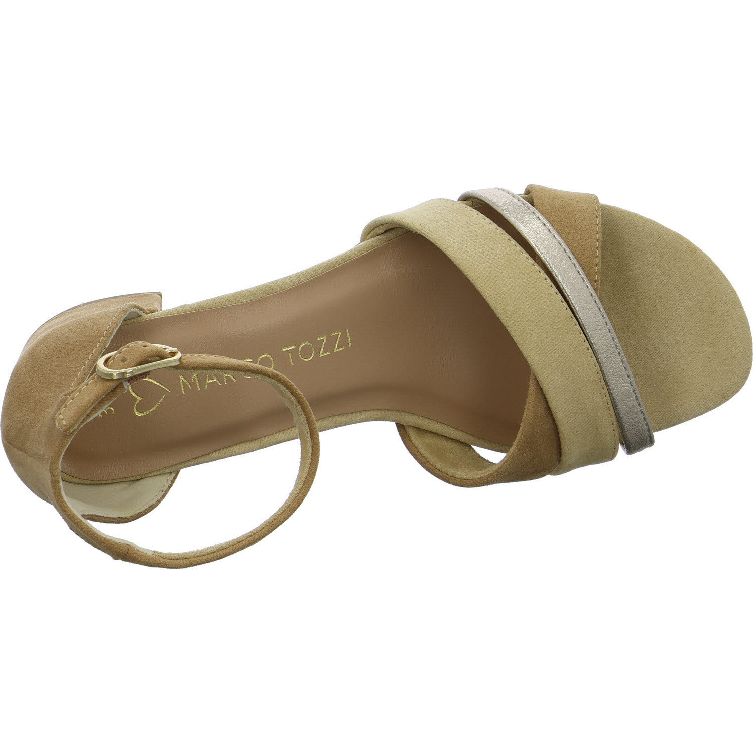 Marco Tozzi Damen Sandalen 2-28201-46/474 2-28201-46 nougar comb normal
