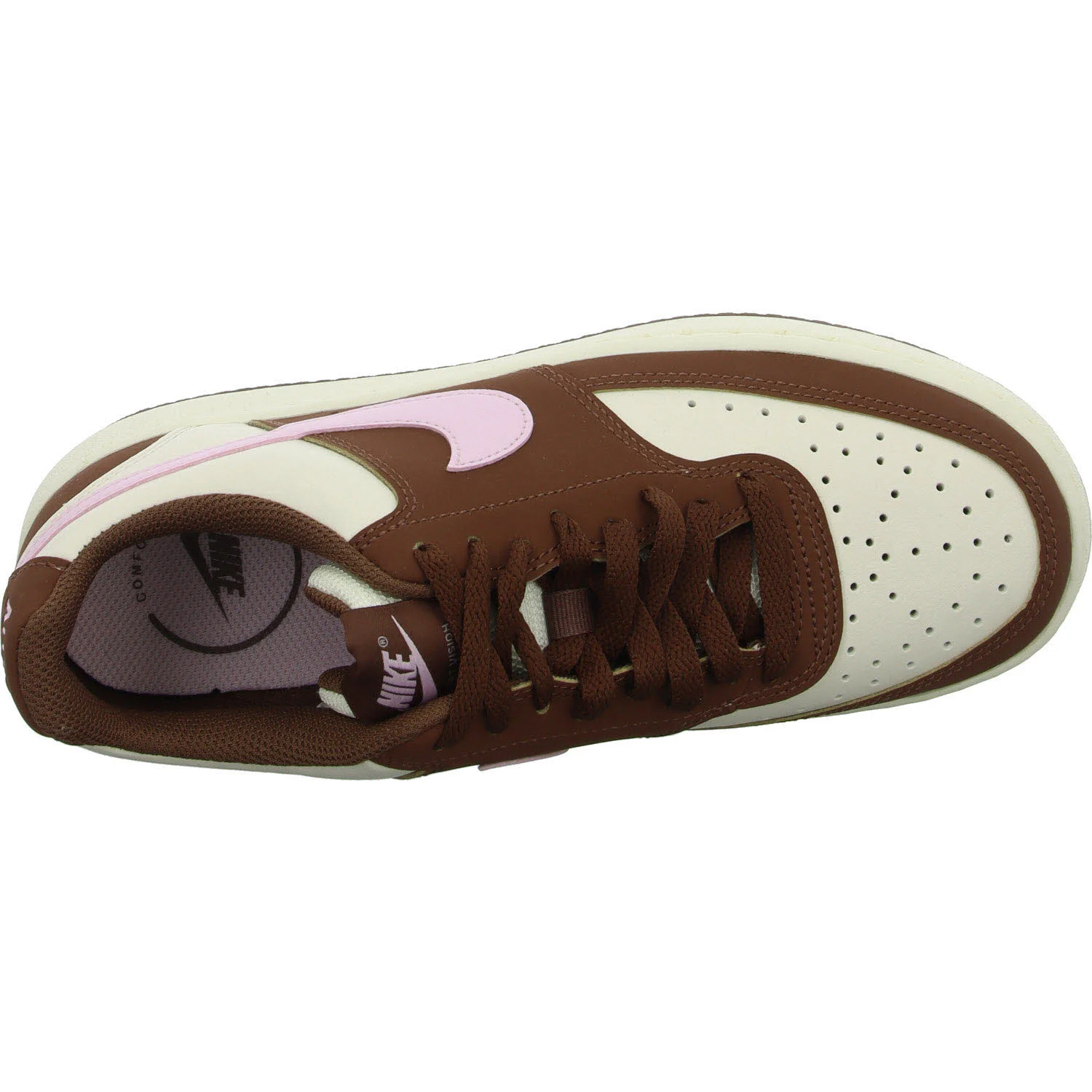 Nike Damen Schnürschuhe IM1652/004 W NIKE COURT VISION LOW soft pearl/pink normal