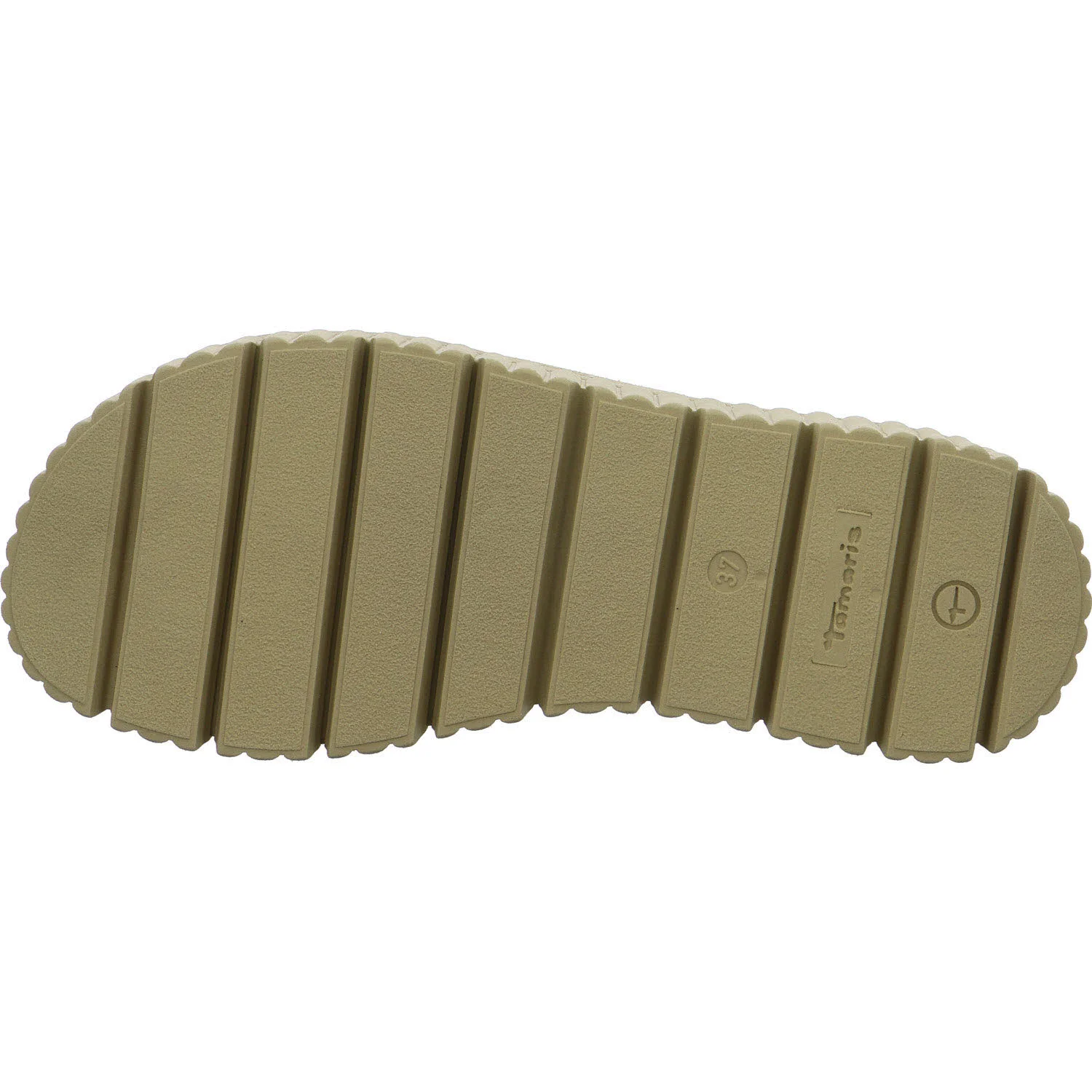 Tamaris Damen Pantoletten 1-27216-44/401 1-27216-44 beige suede normal
