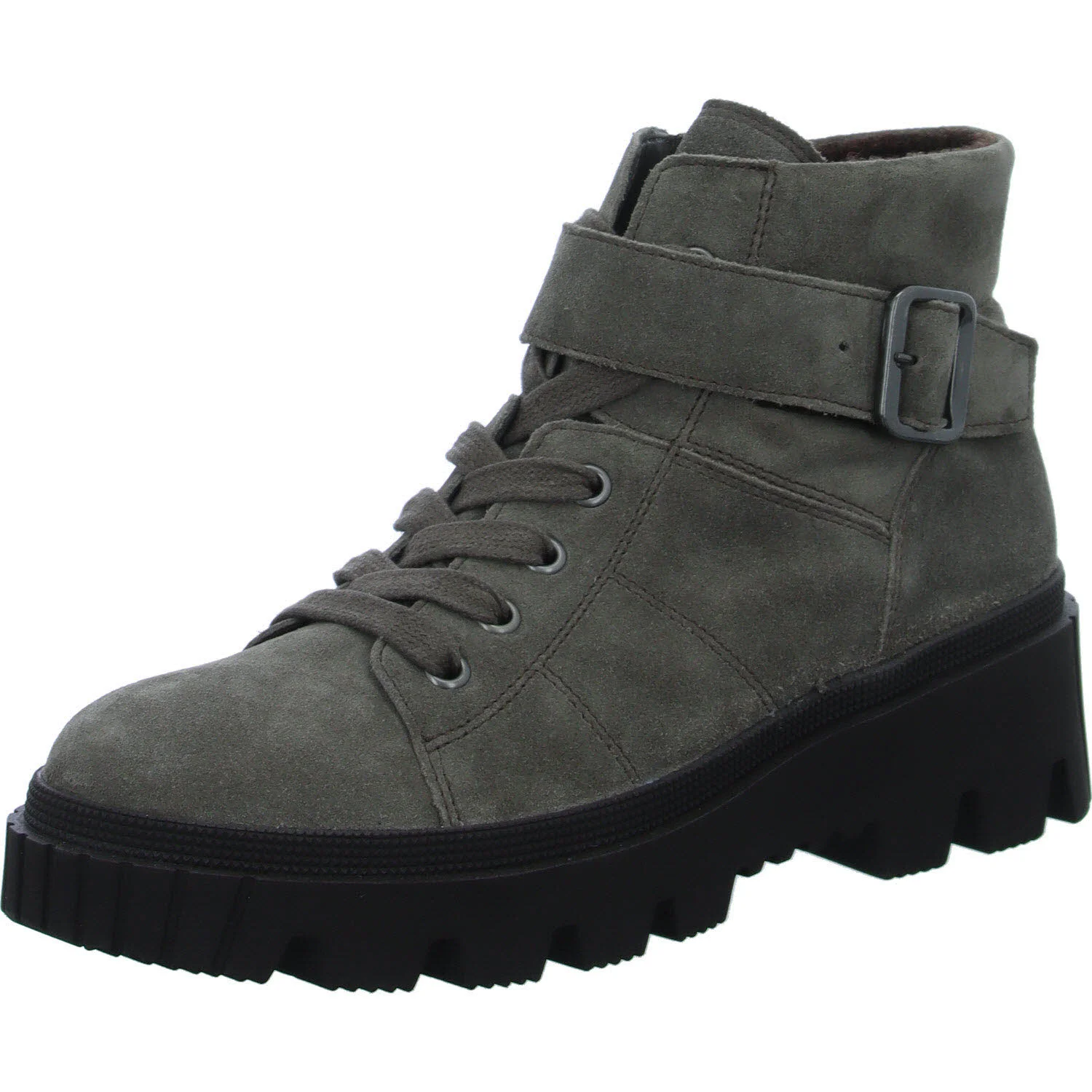 Element 2 von 8 (Bild) – Gabor Damen Schnürstiefel 51.823.10 51.823 mohair F (schmal/normal)