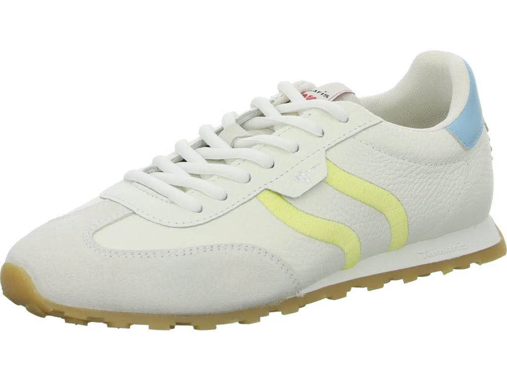 Element 1 von 8 (Bild) – Tamaris Damen Schnürschuhe 1-23614-46/197 1-23614-46 white comb normal