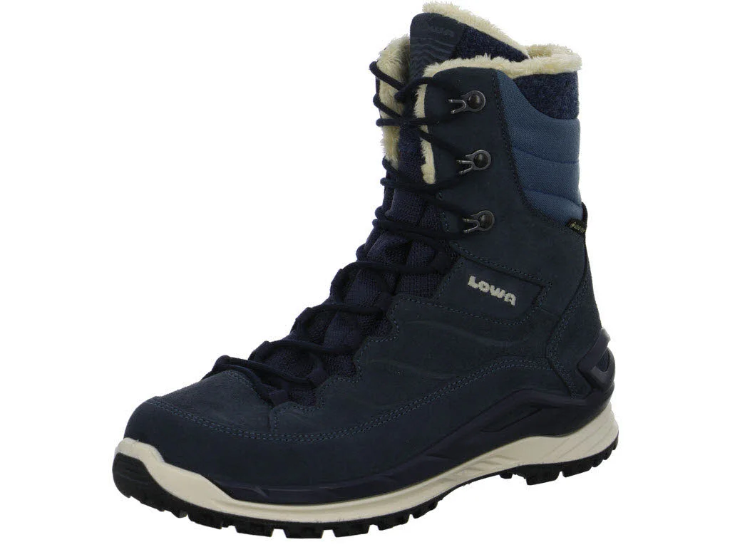 Lowa Damen Schnürstiefel warm 421417/6663 Calceta Evo GTX Ws rauchblau/blau normal