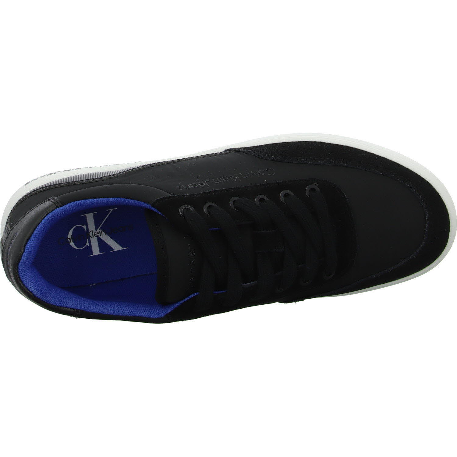 Calvin Klein Herren Schnürschuhe YM0YM006690GP CLASSIC CUPSOLE SU SOFTNY black/imperial blu normal