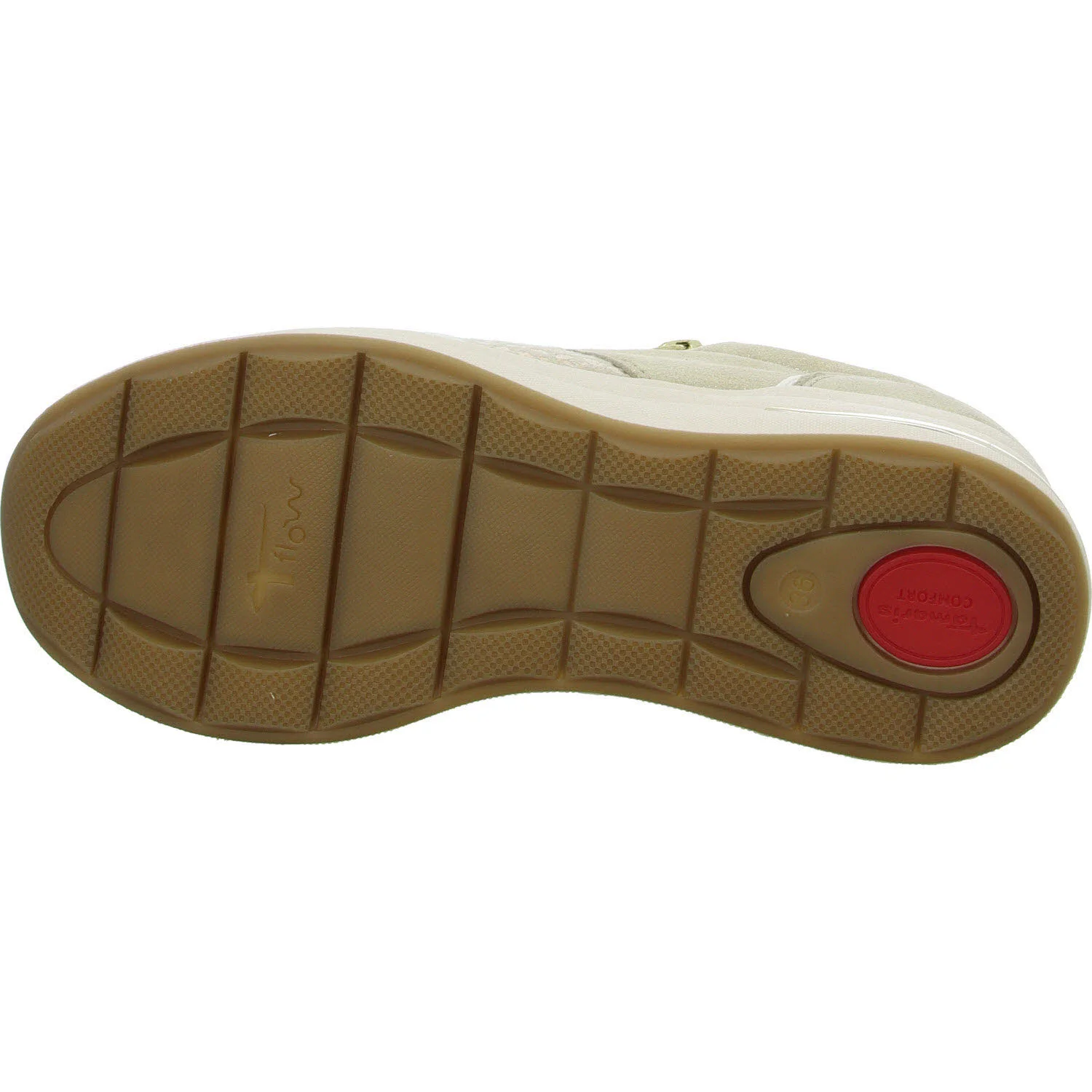 Tamaris Comfort Damen Schnürschuhe 8-83714-43/404 8-83714-43 beige glam weit