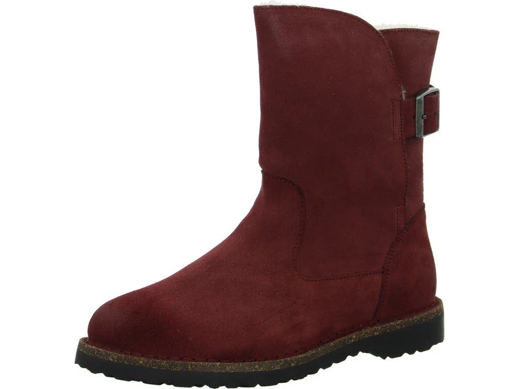 Element 1 von 8 (Bild) – BIRKENSTOCK Damen Stiefelette warm 1028108 Uppsala Zip Shearling zinfandel schmal
