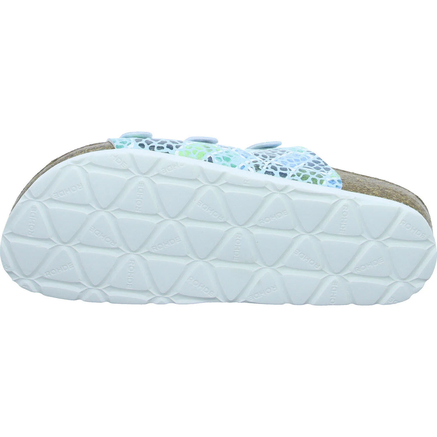 Element 5 von 8 (Bild) – ROHDE Damen Pantoletten 5620/52 Alba baltic G (normal)