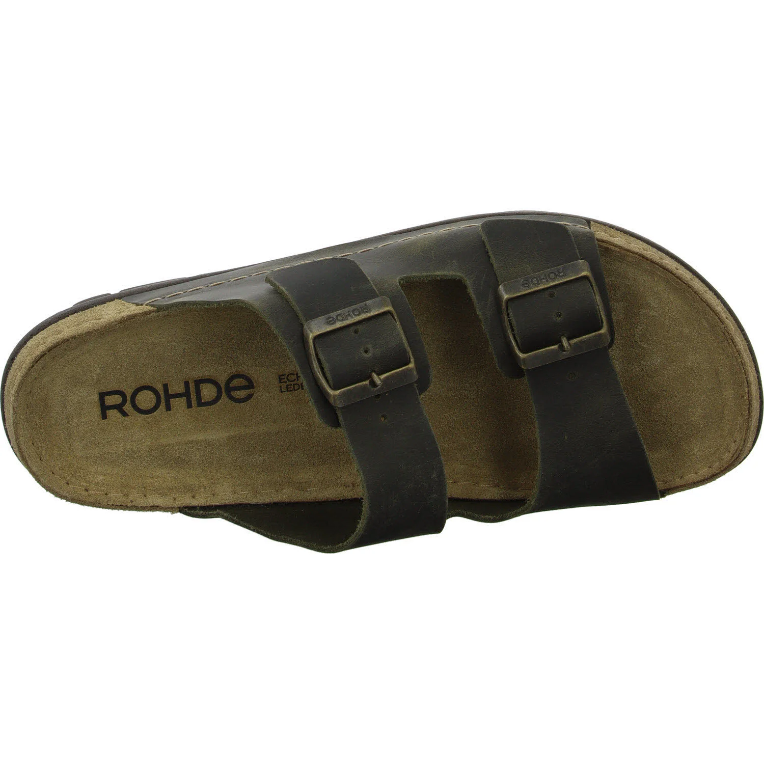 ROHDE Pantoletten 5918/61 Rodigo-H olive H (weit)