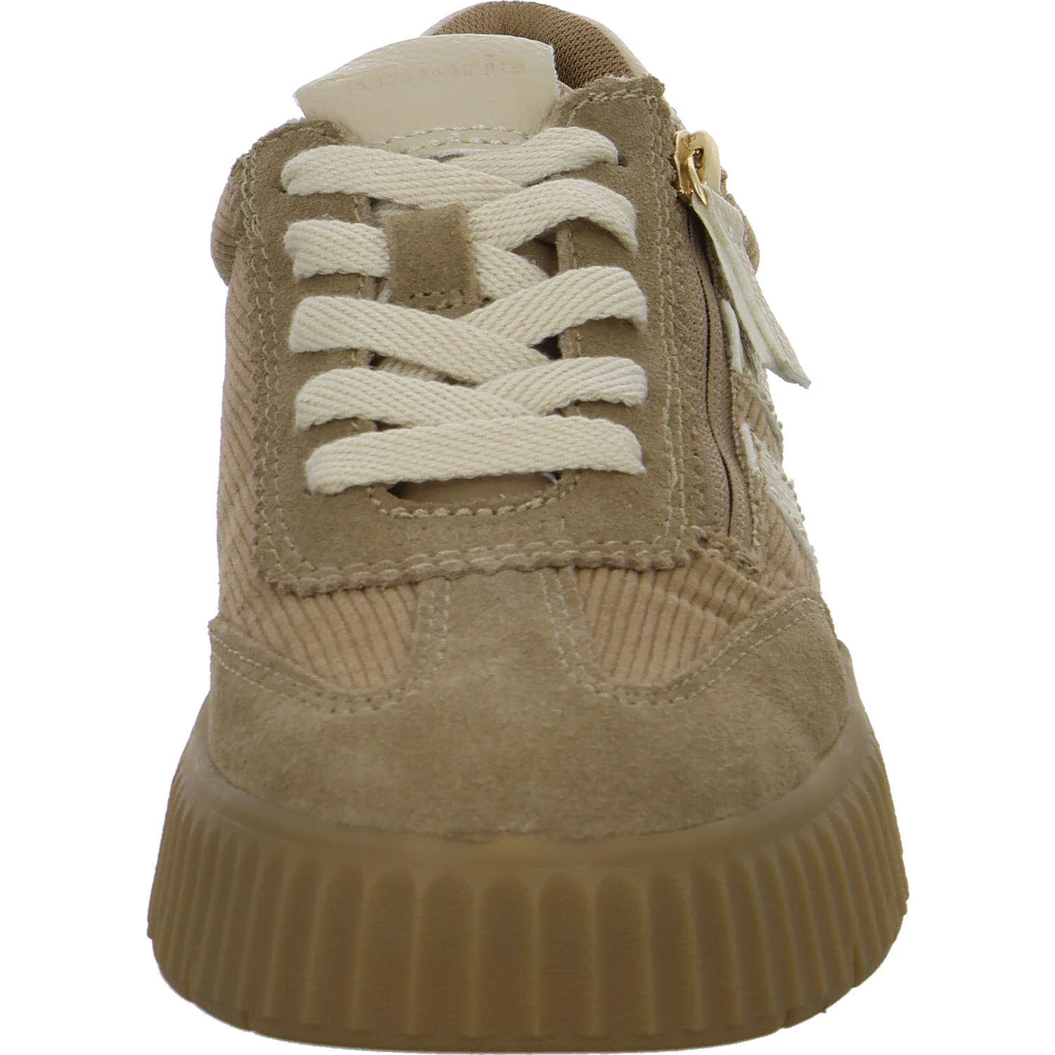 Tamaris Comfort Damen Schnürschuhe 8-83739-47/321 8-83739-47 camel/cord weit