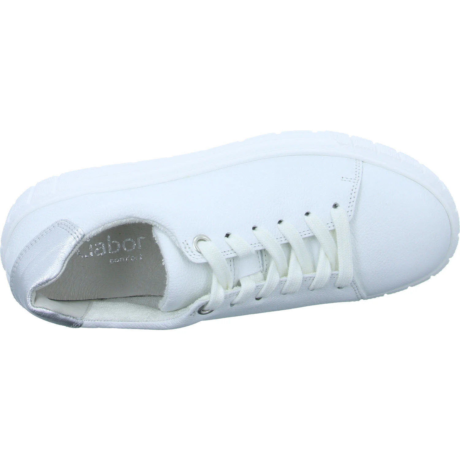 Element 8 von 8 (Bild) – Gabor Damen Schnürschuhe 86.410.52 86.410 weiss/silber H (weit)