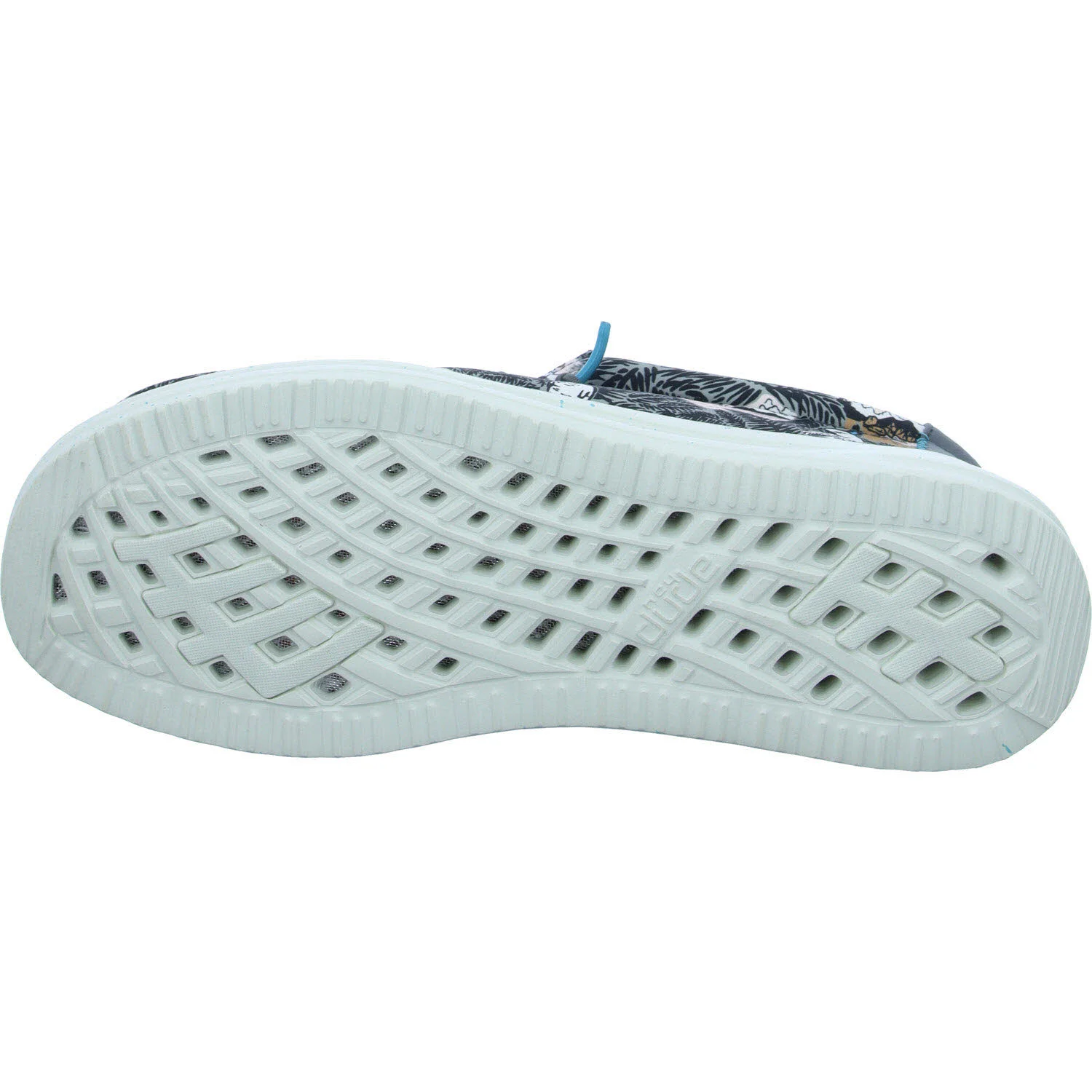 Element 5 von 8 (Bild) – heydude Herren Slipper HD40702-0HI Wally H2O Tropical Black Tropical weit