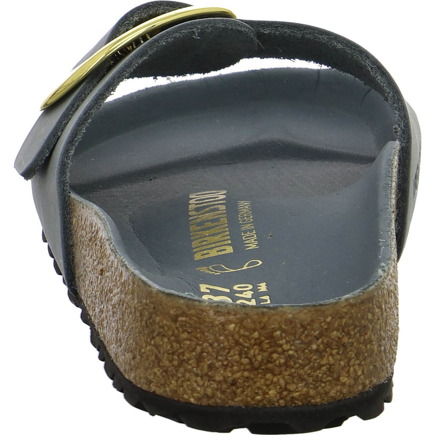 Element 4 von 8 (Bild) – BIRKENSTOCK Pantoletten 1032065 Madrid Big Buckle basalt gray normal