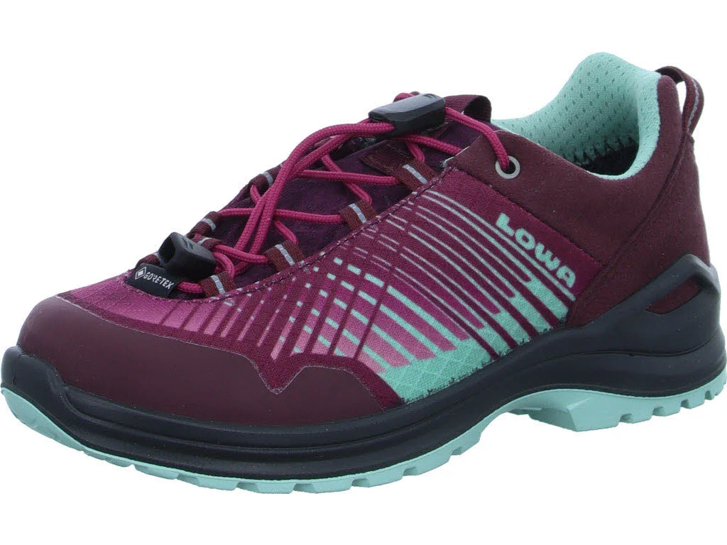 Lowa Kinderschuh zum Schlupfen 641068/5001 Carezza GTX Lo Jr rose/arktis normal