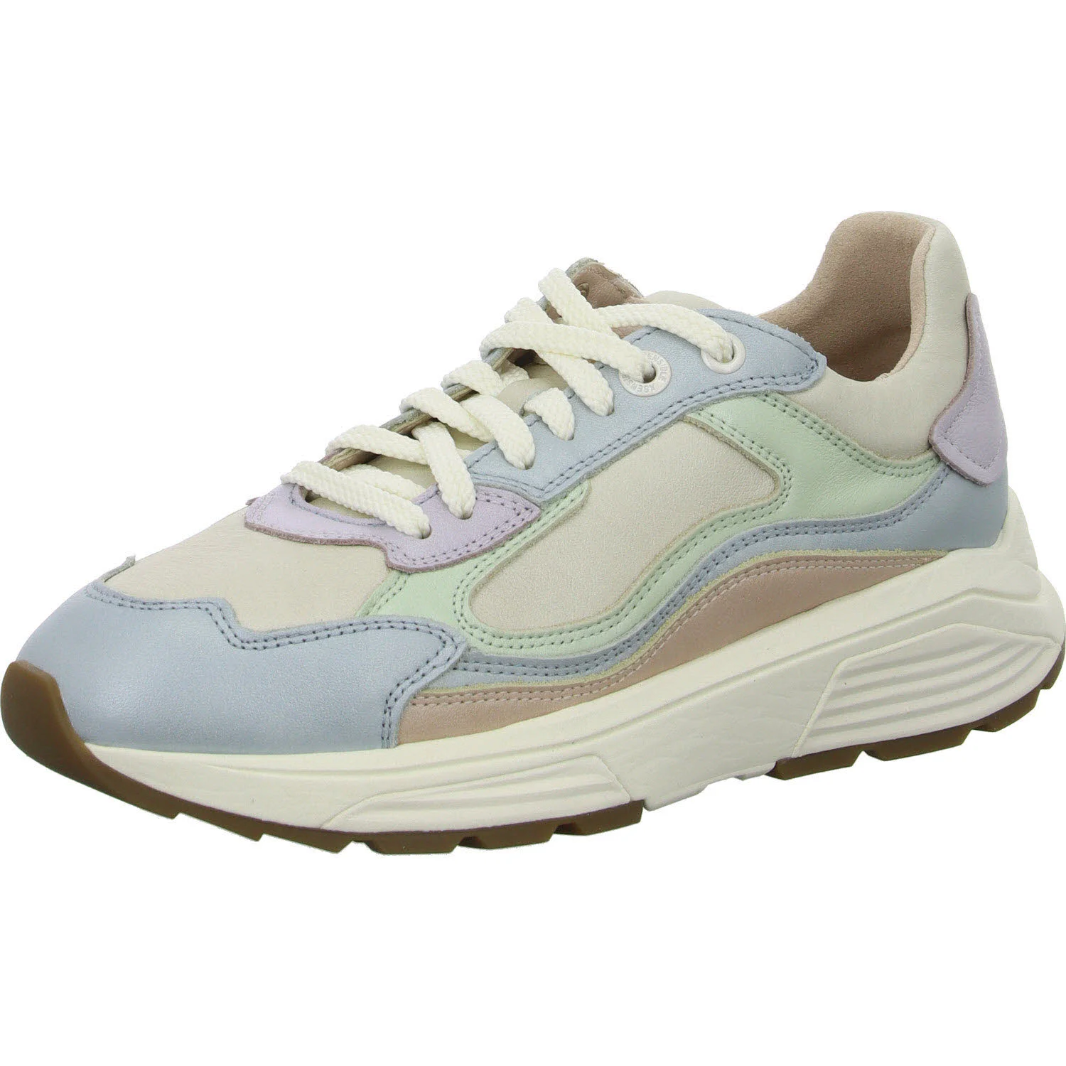 Xsensible Damen Schnürschuhe 33004.4/777-G Milau pastel combi G (normal)