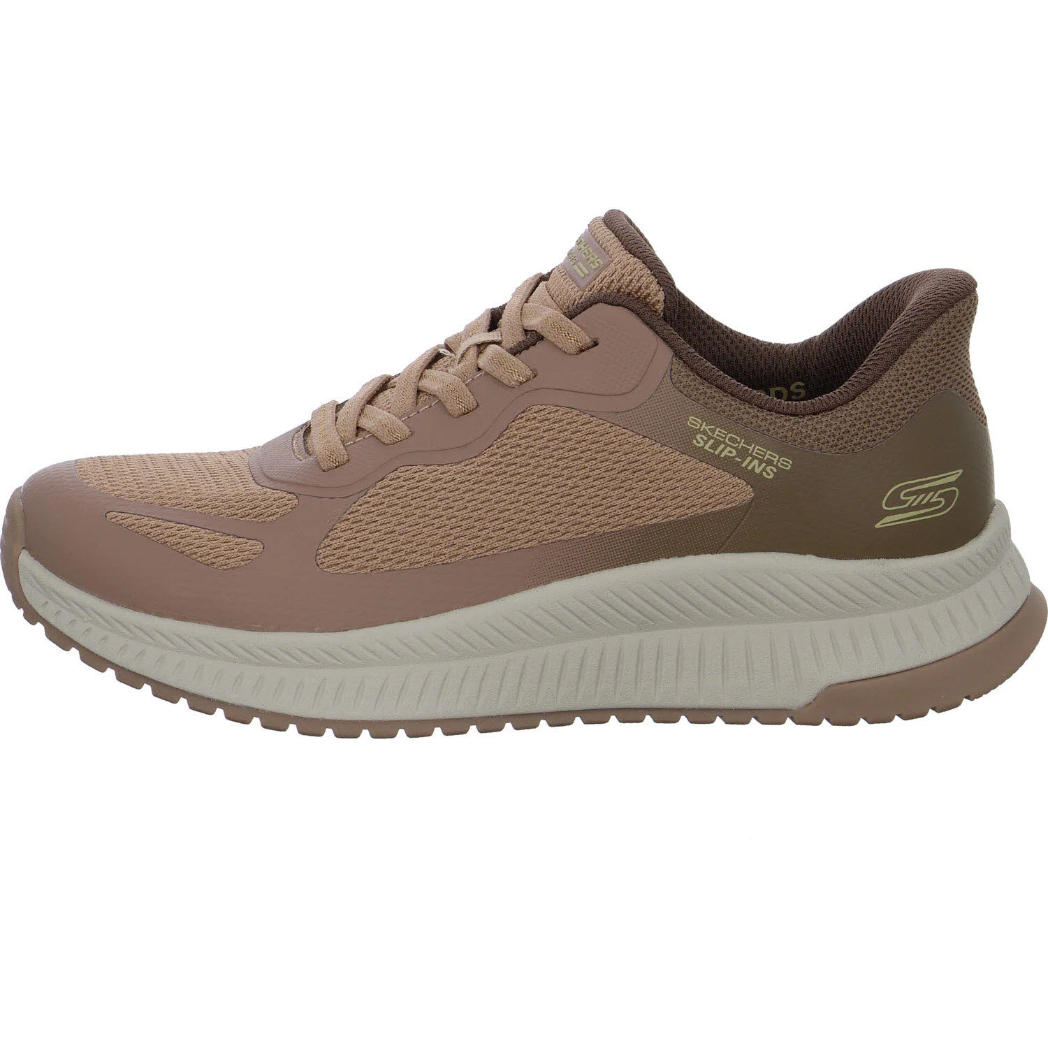 Element 6 von 8 (Bild) – Skechers Damen Slipper 117624 BRMT BOBS Squad 4 - Staple Look brown/multi normal