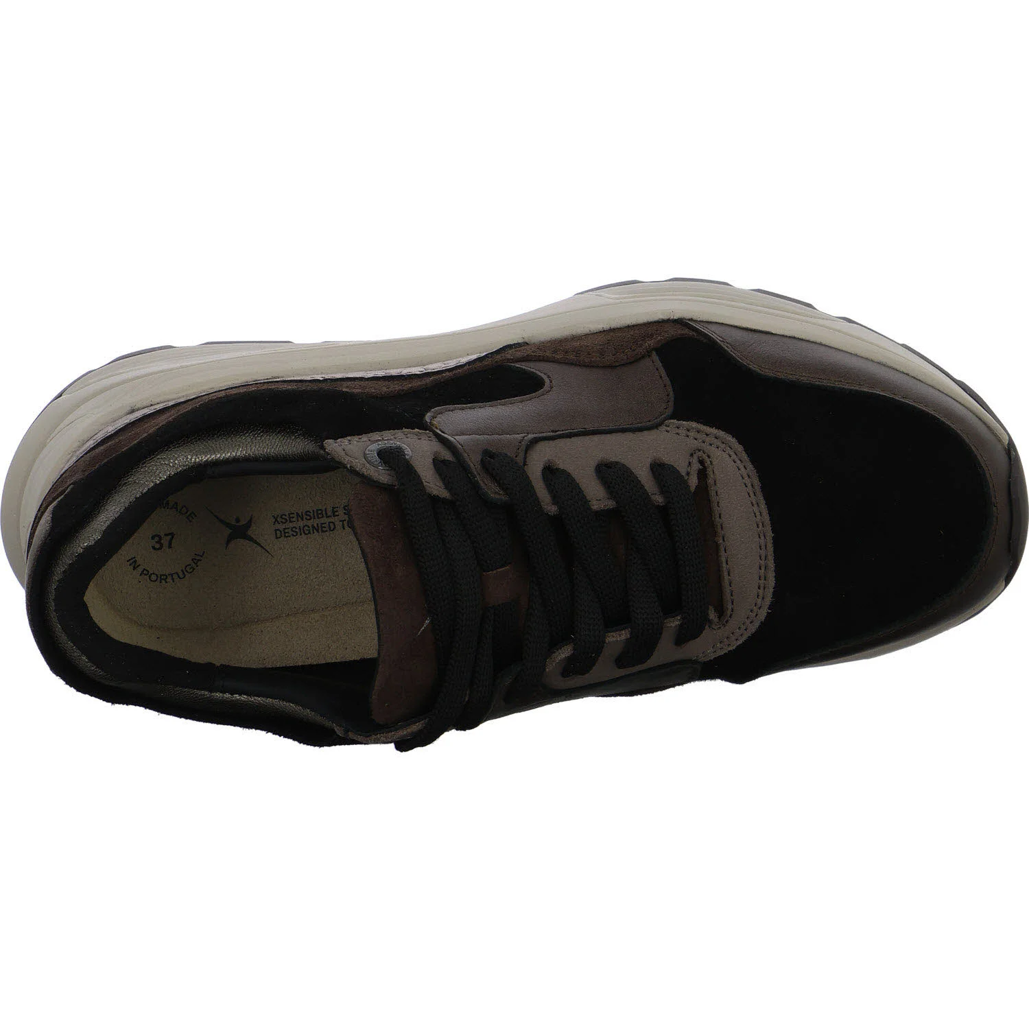 Element 8 von 8 (Bild) – Xsensible Damen Schnürschuhe 33000.2/383-GX Golden Gate Lady dark brown fantasy GX (normal)