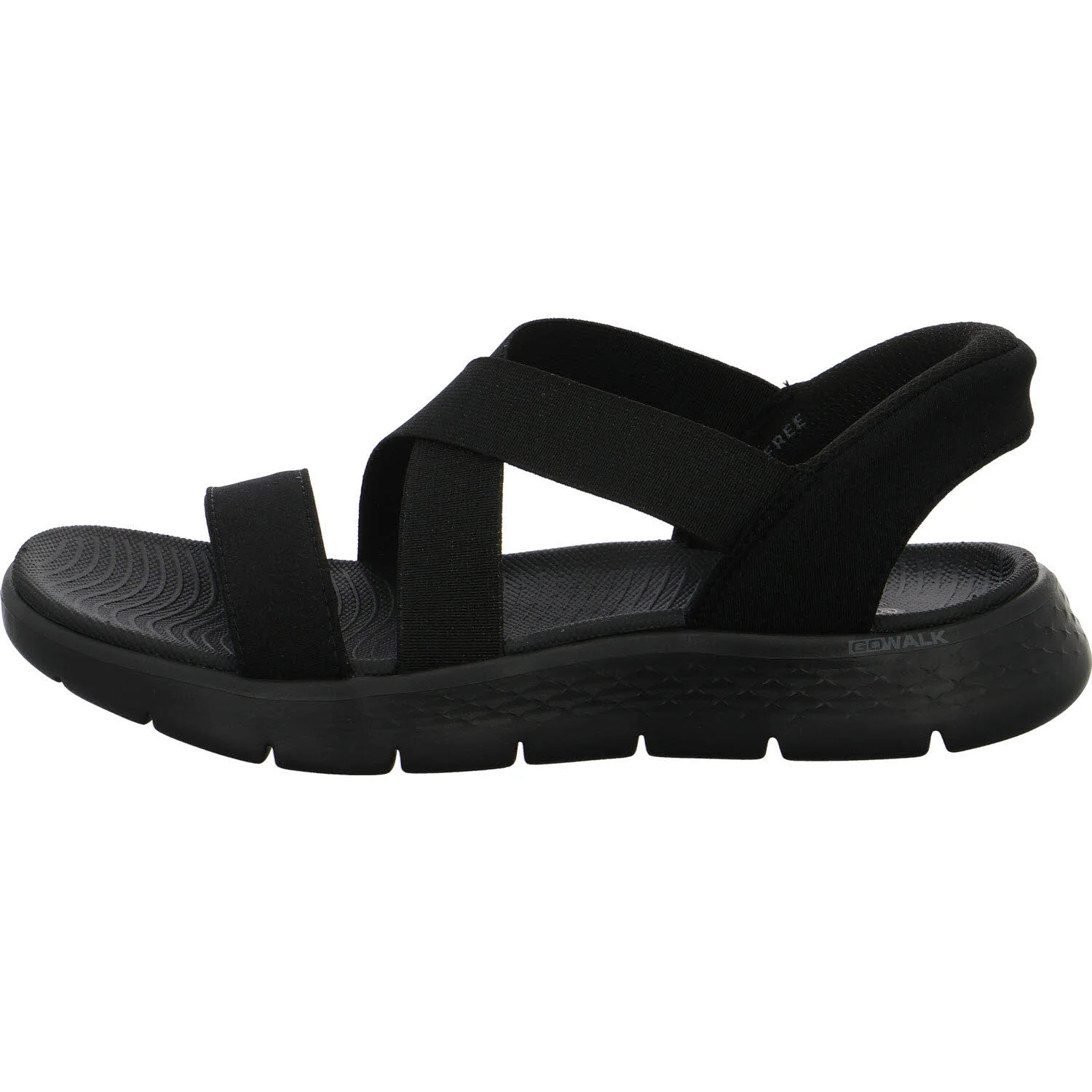 Skechers Damen Sandalen 141489 BBK GO WALK Flex Sandal - Glimmer black normal