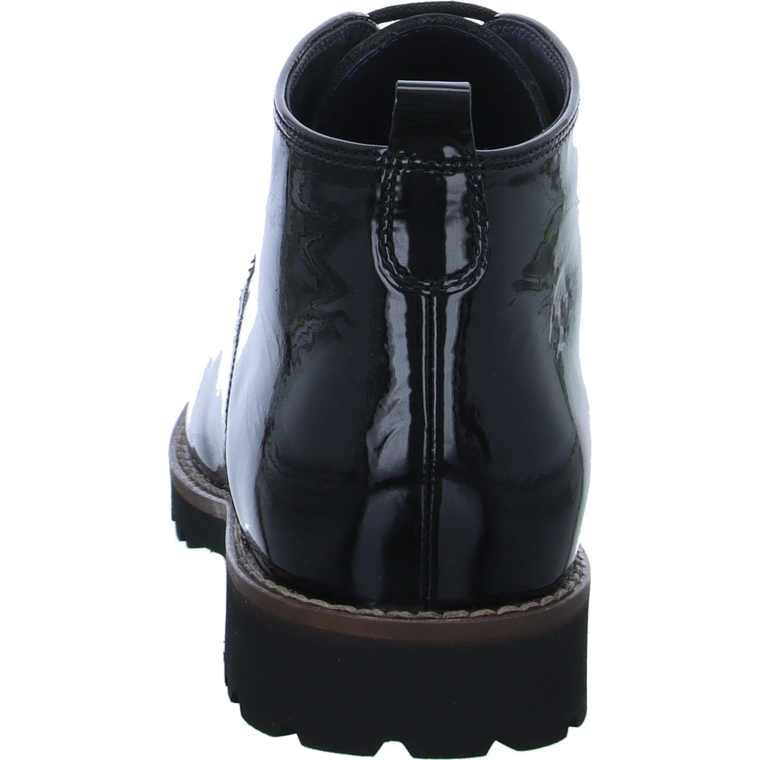Element 4 von 8 (Bild) – Sioux Damen Schnürstiefel 62844 Meredith-702-H schwarz H (weit)