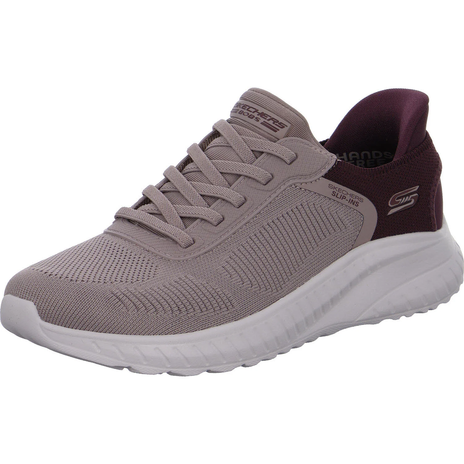 Skechers Damen Slipper 117497 LTMV BOBS Sport Squad Chaos - Current Muse light mauve normal