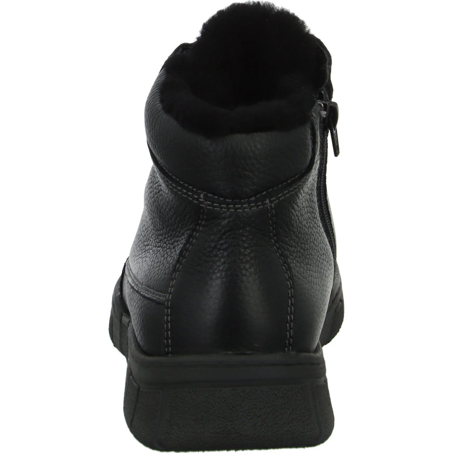 Waldläufer Herren Schnürstiefel warm 965901-169/001 H-Lino schwarz H (weit)