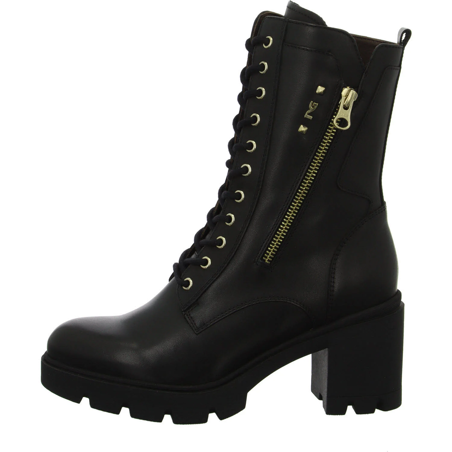 NeroGiardini Damen Schnürstiefel I514881D 100 I514881D nero normal