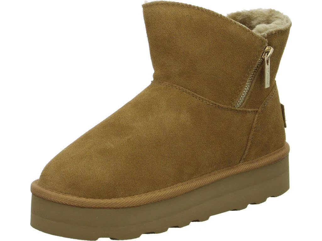 s.Oliver Damen Stiefelette warm 5-26447-43-305 5-26447-43 cognac normal