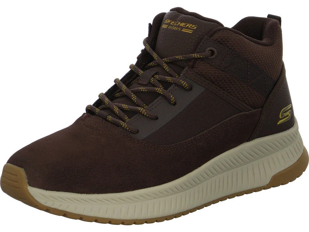 Skechers Herren Schnürstiefel 118414 BRN Bobs Squad 4 - Urban Ridge brown normal