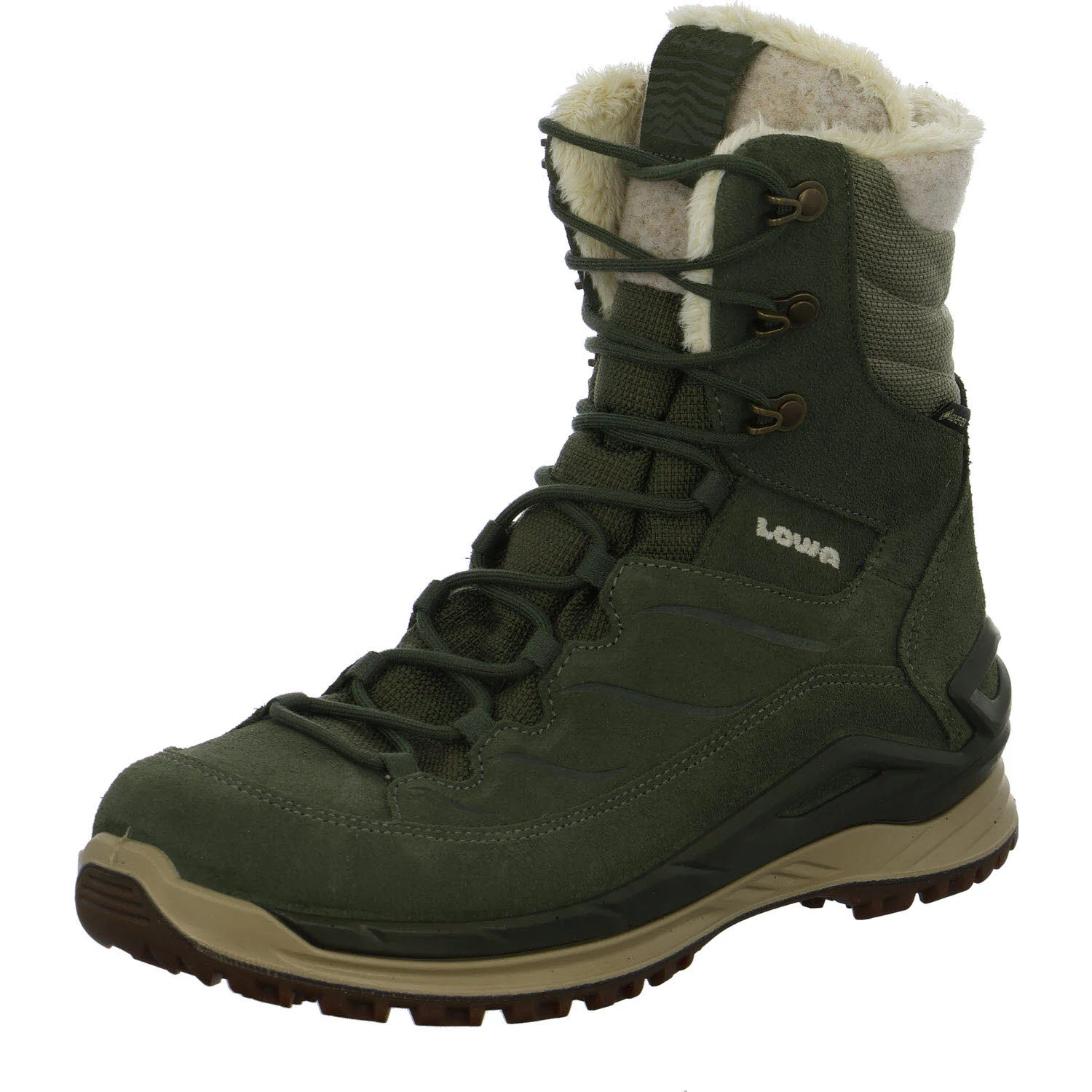 Element 2 von 8 (Bild) – Lowa Damen Schnürstiefel warm 421417/7835 Calceta Evo GTX Ws oliv/sage normal